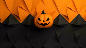 halloween pumpkin background template banner photo