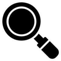 investigation glyph icon vector