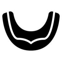 mouth guard glyph icon vector