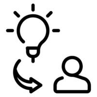intellectual property line icon vector