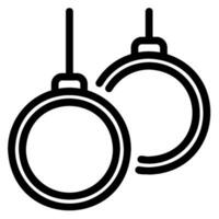 ring line icon vector