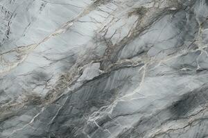 gris mármol textura antecedentes. gris mármol piso y pared teja. natural granito Roca. ai generado foto