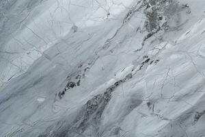 gris mármol textura antecedentes. gris mármol piso y pared teja. natural granito Roca. ai generado foto