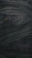 Black wooden surface texture background. ai generated photo