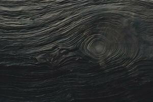 Black wooden surface texture background. ai generated photo