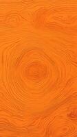 Orange wooden surface texture background. ai generated photo