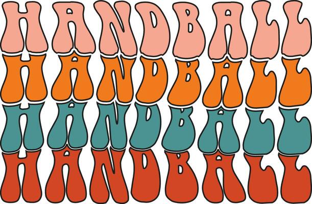Handball  t-shirt design file