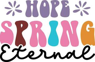 Spring  t-shirt design file vector