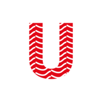 U letter logo or u text logo and u word logo design. png