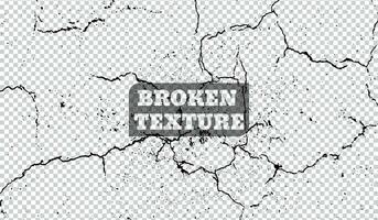 broken texture with the word broken texture, grunge overlay for vector design, grungy,