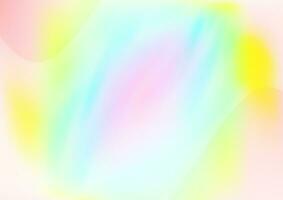 Light Multicolor, Rainbow vector blurred shine abstract template.