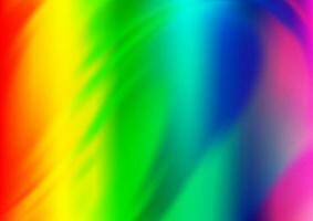 Light Multicolor, Rainbow vector background with abstract lines.