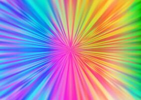 Light Multicolor, Rainbow vector blurred and colored template.