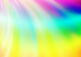 Light Multicolor, Rainbow vector template with bubble shapes.