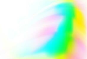 Light Multicolor, Rainbow vector backdrop with bent lines.