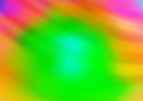 Light Multicolor, Rainbow vector glossy bokeh pattern.