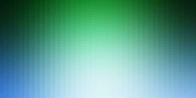 Light Blue, Green vector backdrop with rectangles.