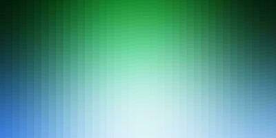 Light Blue, Green vector backdrop with rectangles.