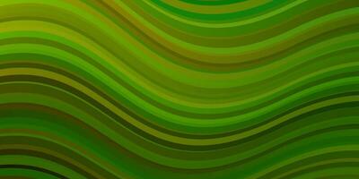 Light Green, Yellow vector background with bows.