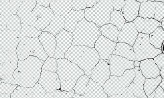 un negro y blanco textura de un agrietado muro, grunge, cubrir, sucio, rociar, grunge antecedentes vector