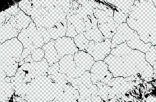 a cracked wall with cracks and cracks, grunge, overlay, grungy, spray, grunge background vector