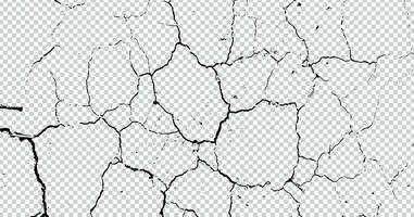 cracked concrete background with cracks and cracks, grungy texture vector