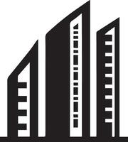 edificio logo vector silueta ilustración