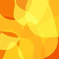 Abstract Orange Liquid Background. Wave Shape vector