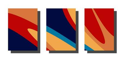 Native american heritage abstract background collection. Set of indigenous background. Vector illustration