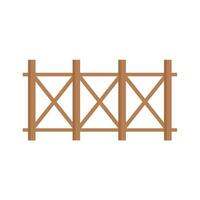wooden balustrade and balcony railing or handrails vector