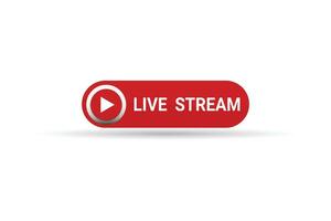 Free vector live streams news banners