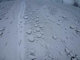 Grey Rain Background photo