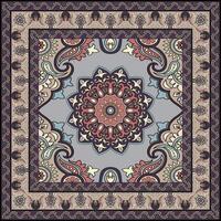 Persian carpet design. style turkish vector