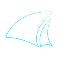 boat icon illustration vector