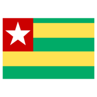 Tunísia bandeira isolado em uma transparente fundo png