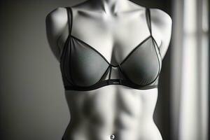 Sensual lingerie on a mannequin. ai generative photo