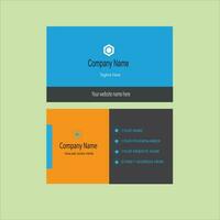 Corporate Business card vector