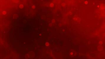 Animated Abstract background and Fading Red Particles designed background, texture or pattern video