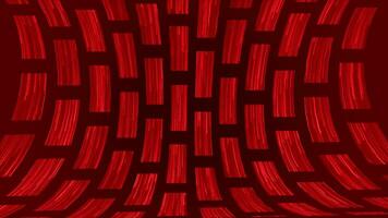 3D rotating box pattern background, red 3d background video