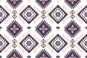 ethnic geometric seamless pattern. Geometric white background. Design for fabric, clothes, decorative paper, wrapping, textile, embroidery, illustration, vector