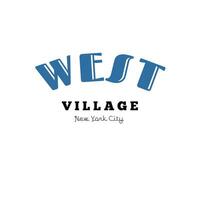 New York city typography t shirt design. West t shirt design usa. photo