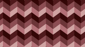 red simple zig-zag pattern seamless background moving left side, loopable background video