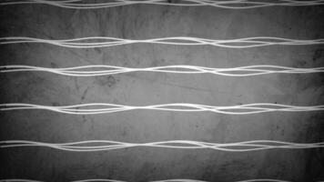 Abstract flowing Fluid waves pattern of strips, waves of stripes over textured background video