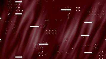 red color background with motion graphics abstract shapes video