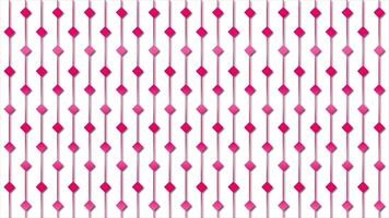 Magenta red color Diamond shape pattern simple background, simple shapes background video
