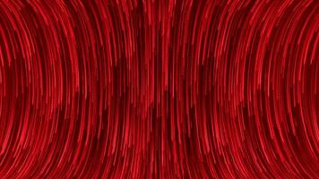 Red color 3D falling particle rain motion background video