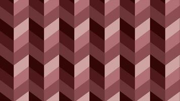 red simple zig-zag pattern seamless background moving downwards, loopable background video