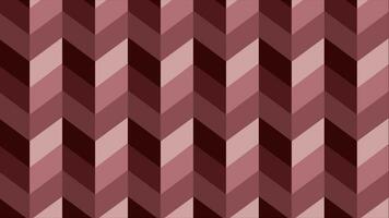 rosso semplice zigzag modello senza soluzione di continuità sfondo in movimento verso il basso, loopable sfondo video