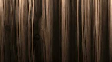 Wooden texture. Vector illustration. Realistic wooden background with horizontal stripes. AI Generative photo