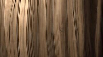 Wooden texture. Vector illustration. Realistic wooden background with horizontal stripes. AI Generative photo